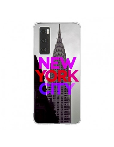 Coque Vivo Y70 New York City Rose Rouge - Javier Martinez