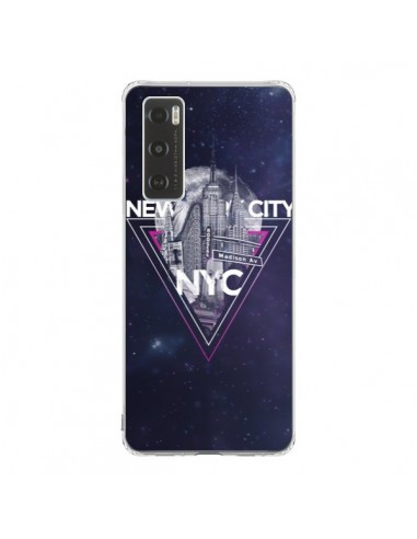 Coque Vivo Y70 New York City Triangle Rose - Javier Martinez