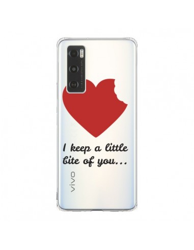 Coque Vivo Y70 I keep a little bite of you Love Heart Amour Transparente - Julien Martinez