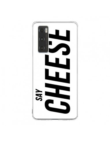 Coque Vivo Y70 Say Cheese Smile Blanc - Jonathan Perez