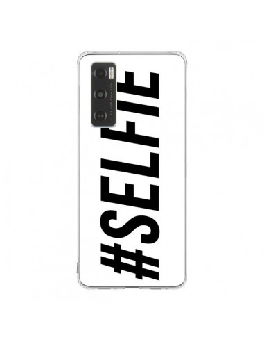 Coque Vivo Y70 Hashtag Selfie Blanc Horizontal - Jonathan Perez