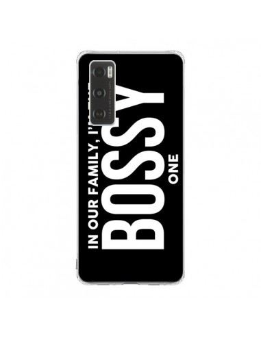 Coque Vivo Y70 In our family i'm the Bossy one - Jonathan Perez