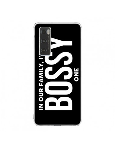 Coque Vivo Y70 In our family i'm the Bossy one - Jonathan Perez