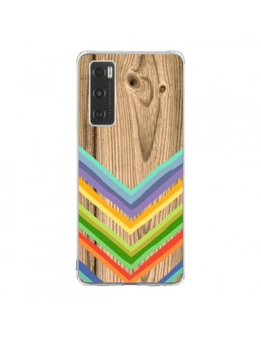 Coque Vivo Y70 Tribal Azteque Bois Wood - Jonathan Perez