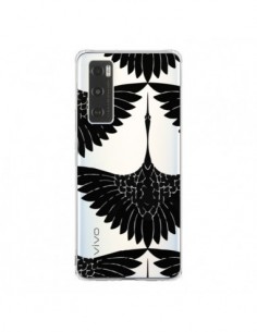 Coque Vivo Y70 Paon Faisan Transparente - Dricia Do