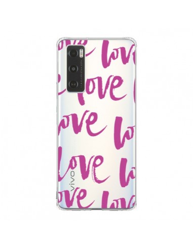 Coque Vivo Y70 Love Love Love Amour Transparente - Dricia Do