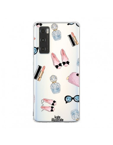 Coque Vivo Y70 Essential Beautiful Belle Essentiel Transparente - kateillustrate