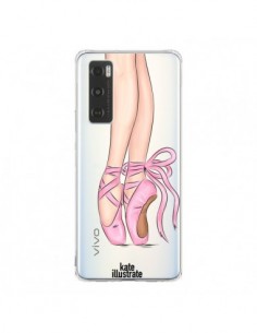 Coque Vivo Y70 Ballerina Ballerine Danse Transparente -...
