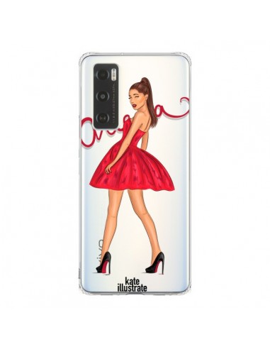 Coque Vivo Y70 Ariana Grande Chanteuse Singer Transparente - kateillustrate