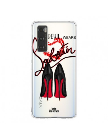 Coque Vivo Y70 The Devil Wears Shoes Demon Chaussures Transparente - kateillustrate