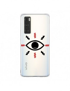 Coque Vivo Y70 Eye I See You Oeil Transparente -...