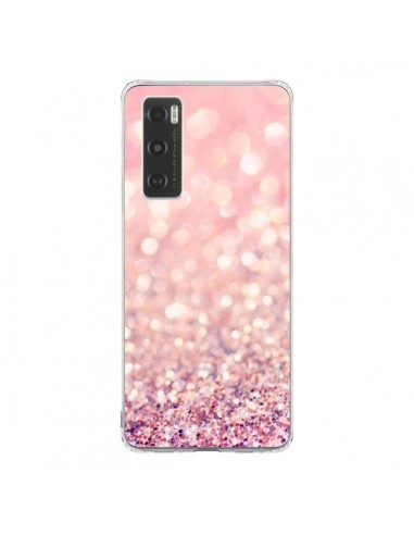 Coque Vivo Y70 Paillettes Blush - Lisa Argyropoulos