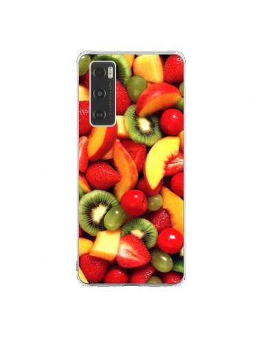 Coque Vivo Y70 Fruit Kiwi Fraise - Laetitia