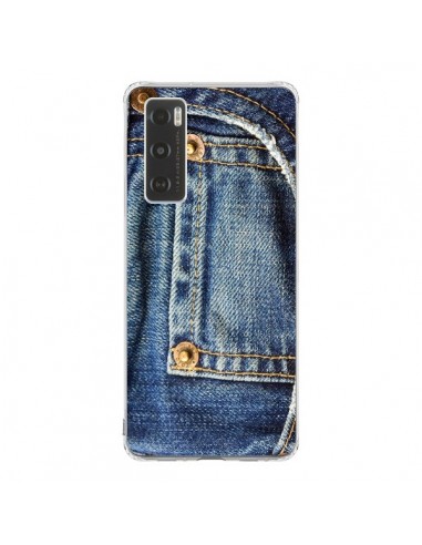 Coque Vivo Y70 Jean Bleu Vintage - Laetitia