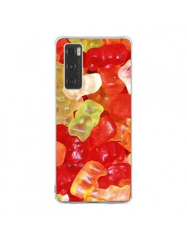 Coque Vivo Y70 Bonbon Ourson Multicolore Candy - Laetitia