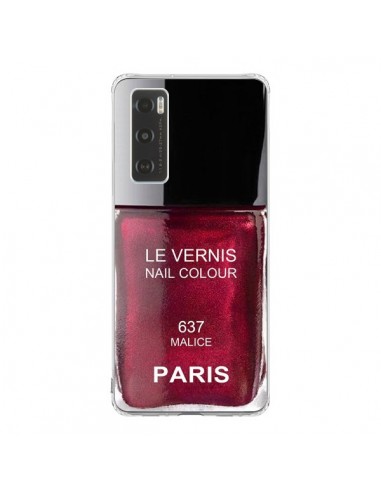 Coque Vivo Y70 Vernis Paris Malice Violet - Laetitia