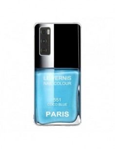 Coque Vivo Y70 Vernis Paris Coco Blue Bleu - Laetitia