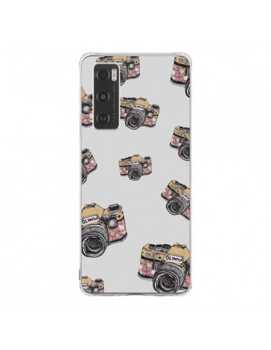 Coque Vivo Y70 Appareil photo vintage Rose - Laetitia