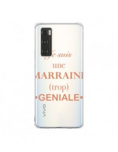 Coque Vivo Y70 Je suis une marraine trop géniale...