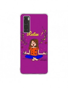 Coque Vivo Y70 Fille Relax Zen Yoga - Leellouebrigitte
