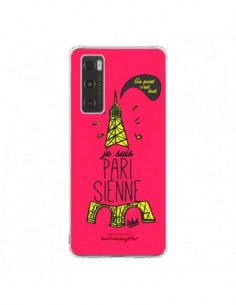 Coque Vivo Y70 Je suis Parisienne La Tour Eiffel Rose -...