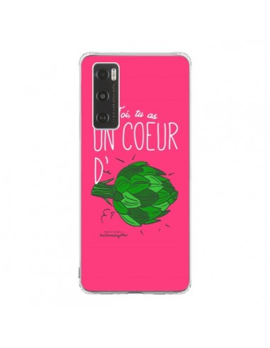 Coque Vivo Y70 Toi tu as un coeur d'artichaut - Leellouebrigitte