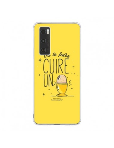 Coque Vivo Y70 Va te faire cuir un oeuf jaune - Leellouebrigitte