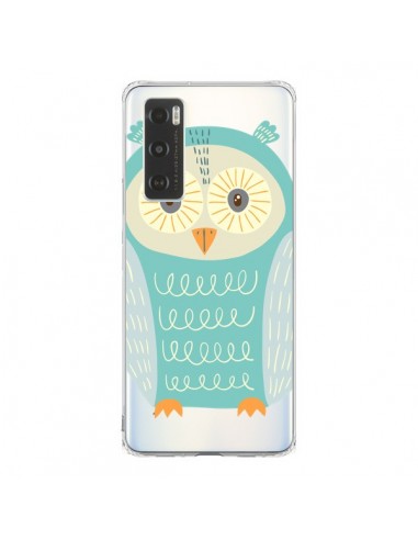 Coque Vivo Y70 Hibou Owl Transparente - Petit Griffin