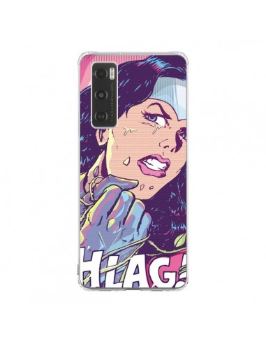 Coque Vivo Y70 Girl Shlag Comics BD - Lassana