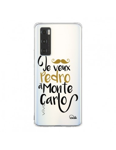 Coque Vivo Y70 Je veux Pedro à Monte Carlo Transparente - Lolo Santo