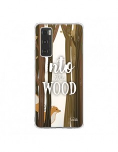 Coque Vivo Y70 Into The Wild Renard Bois Transparente -...