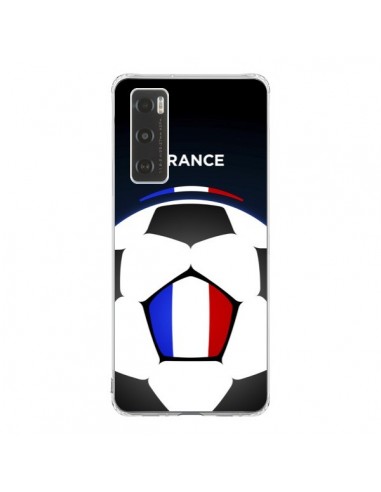 Coque Vivo Y70 France Ballon Football - Madotta