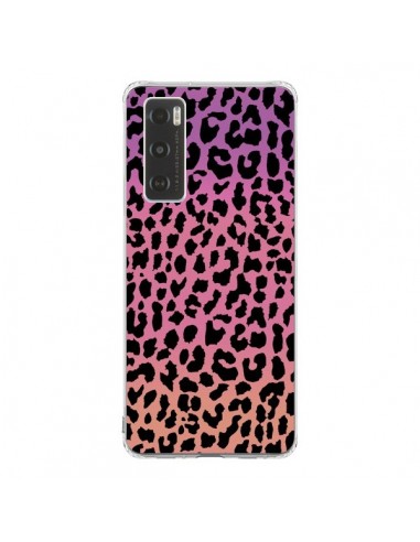 Coque Vivo Y70 Leopard Hot Rose Corail - Mary Nesrala