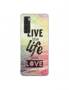 Coque Vivo Y70 Live the Life you Love, Vis la Vie que tu...