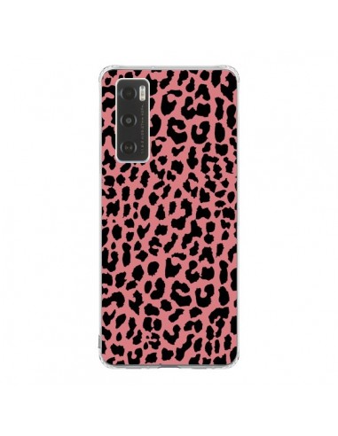 Coque Vivo Y70 Leopard Corail Neon - Mary Nesrala