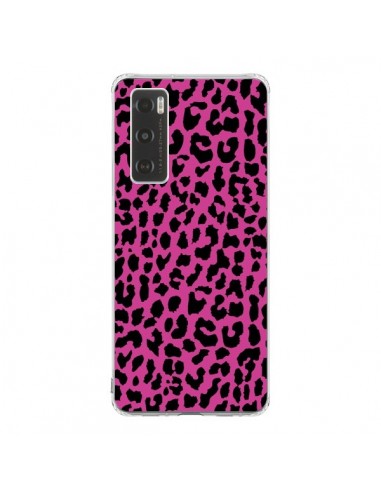 Coque Vivo Y70 Leopard Rose Pink Neon - Mary Nesrala