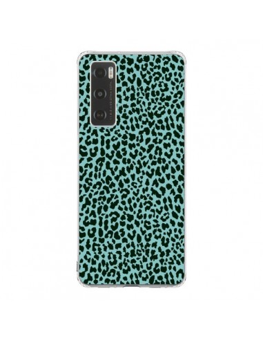 Coque Vivo Y70 Leopard Turquoise Neon - Mary Nesrala
