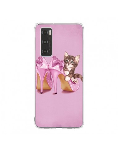 Coque Vivo Y70 Chaton Chat Kitten Chaussure Shoes - Maryline Cazenave