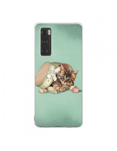 Coque Vivo Y70 Chaton Chat Kitten Boite Bonbon Candy - Maryline Cazenave