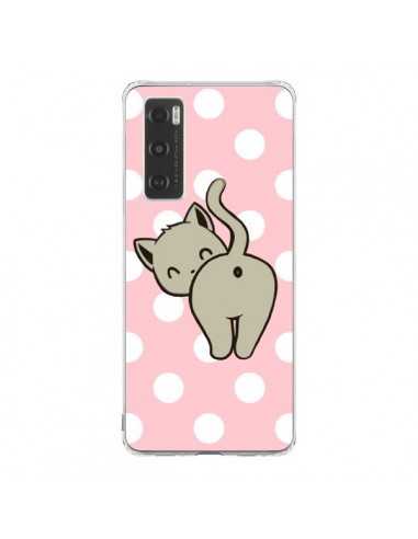 Coque Vivo Y70 Chat Chaton Pois - Maryline Cazenave