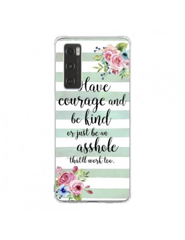 Coque Vivo Y70 Courage, Kind, Asshole - Maryline Cazenave