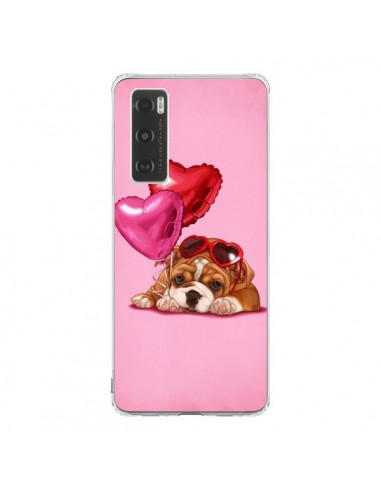 Coque Vivo Y70 Chien Dog Lunettes Coeur Ballon - Maryline Cazenave