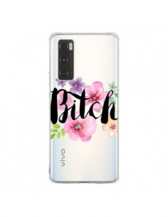 Coque Vivo Y70 Bitch Flower Fleur Transparente - Maryline...