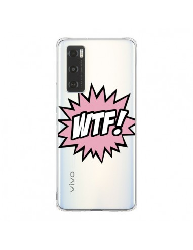 Coque Vivo Y70 WTF What The Fuck Transparente - Maryline Cazenave