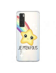 Coque Vivo Y70 Etoile Je M'en Fous Transparente -...