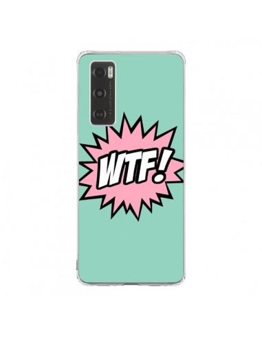 Coque Vivo Y70 WTF Bulles BD Comics - Maryline Cazenave