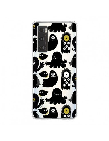 Coque Vivo Y70 Monsters Monstres Pattern Transparente - Maria Jose Da Luz