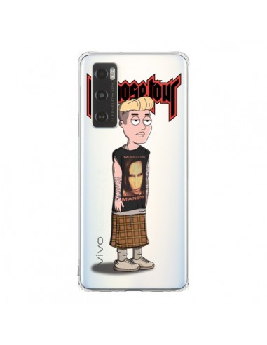 Coque Vivo Y70 Bieber Marilyn Manson Fan Transparente - Mikadololo