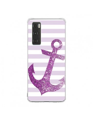 Coque Vivo Y70 Ancre Rose Navire - Monica Martinez