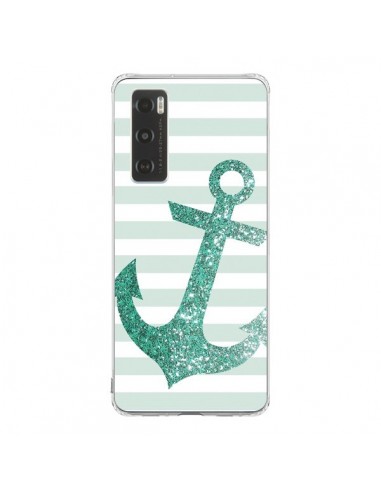 Coque Vivo Y70 Ancre Vert Navire - Monica Martinez